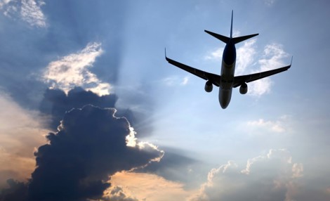 Aircraft in the sky