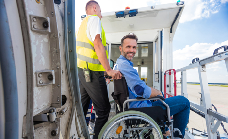 Disabled passenger